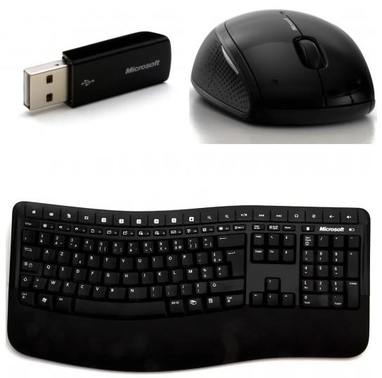 Microsoft Wireless Desktop Comfort 5000, un bon kit clavier/souris pour 7