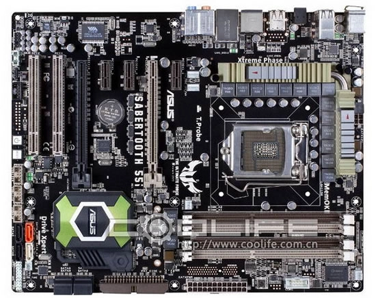 CM Asus TUF Sabertooth P55, vive la c�ramique