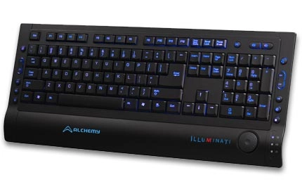 Test d'un clavier OCZ qu'il brille dans la nuit