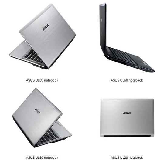 UnLimited, une nouvelle gamme compl�te en CULV chez Asus