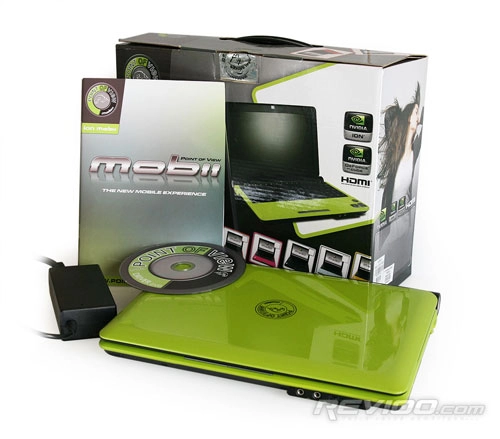 Le netbook ION de POV chez Revioo