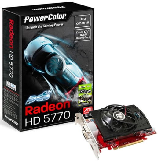 HD 5770  PCS+ Power Color, encore un overclocking d'Usine de folie