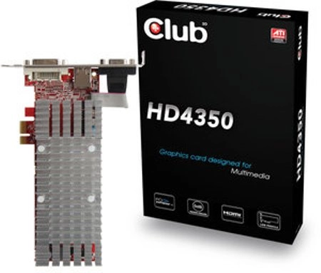 Club 3D pr�sente une carte en PCI-e X1......