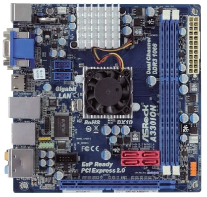 N330, ION, DDR3 = Asrock A330ION