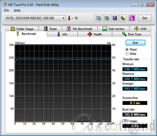  Preview SSD Intel X25-M 160 Go