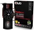 Club 3D propose une HD5850 customisée et overclockée.