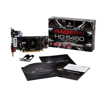 XFX pr�sente sa gamme de 5450