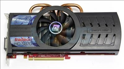 Hexus joue avec une Powercolor 5870 PCS+
