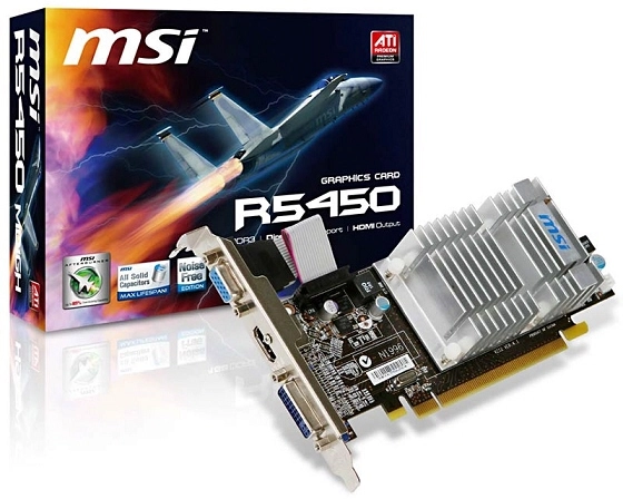 Et c'est parti, MSI annonce son duo de 5450