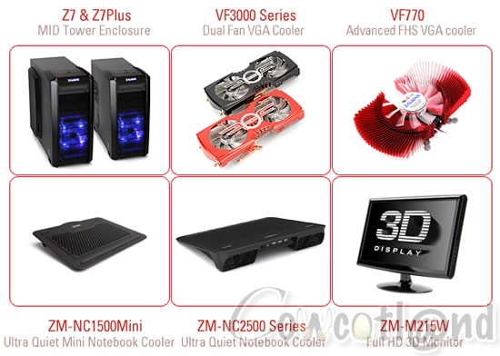 Quelles seront les nouveaut�s Zalman du CeBIT ?