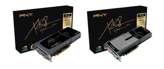 PNY pr�sente aussi ses nouvelles Geforce.