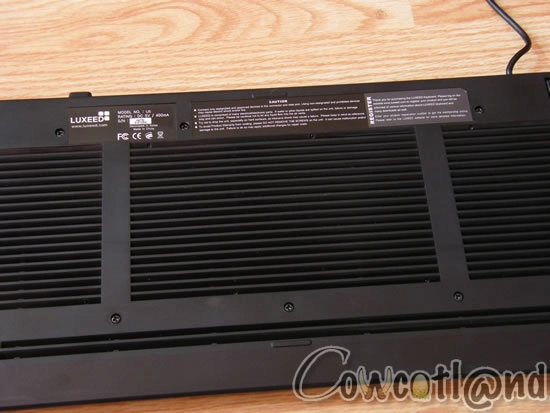  D�ballage du clavier Luxeed U5