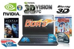 La 3D s'invite chez Invasion et le Clevo w860CU 3D