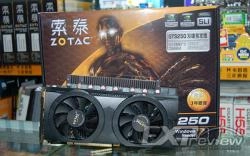 Des photos de la Bi-GTS250 de Zotac