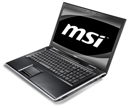 MSI du FX700 et FR700 en 17.3 pouces