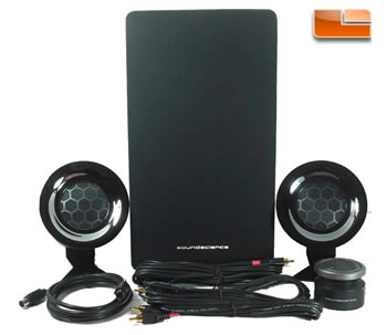 Antec Soundscience Rockus 3D 2.1, le kit qui va t'en faire un deuxi�me...