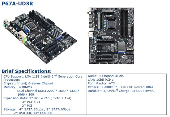 Gigabyte pr�sente ses s�ries 6