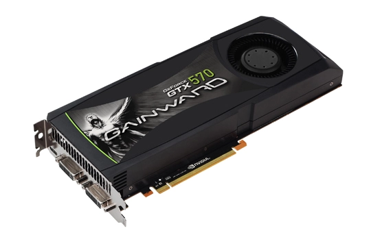 Gainward : une GTX 570 normale et une GS