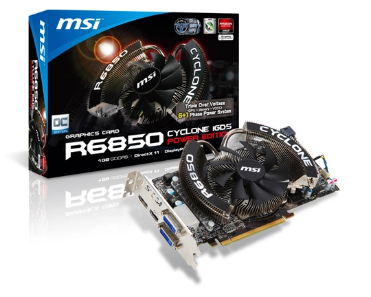 MSI lance officiellement son cyclone sur la 6850