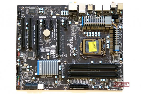 A quoi ressemble la Gigabyte GA-P67A-UD4 ?