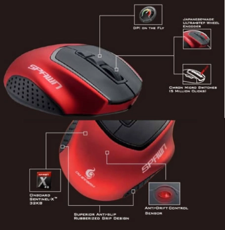 Souris CM Storm Spawn, la souris qui arrive avant la r�surrection de ton perso