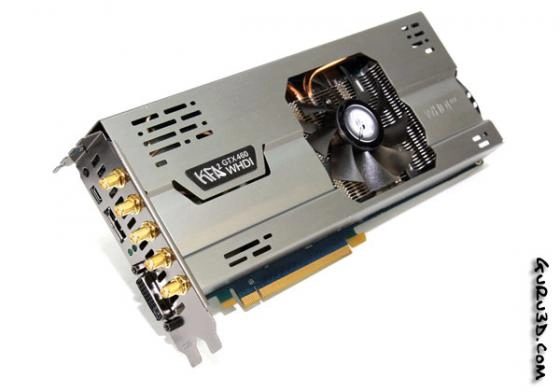 Un test de la GTX 460 WDHI