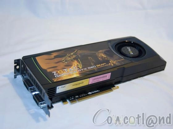  Test carte graphique Zotac GTX 580 AMP Edition