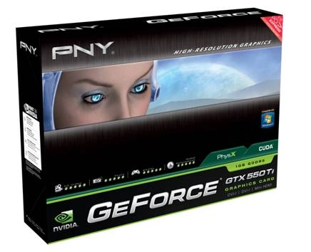 Pny : une gTX 550 ti