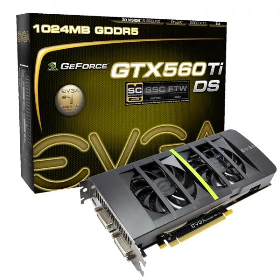 Une version DS de la GTX 560 Ti chez EVGA