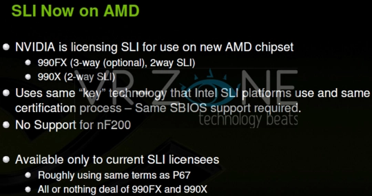 Du SLI pour les Bulldozer