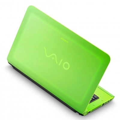 Dis il est comment le VAIO VPCCA1S1E en vert pomme ?
