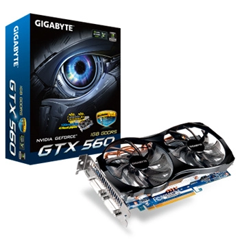 Gigabyte a une version Oc de GTX 560