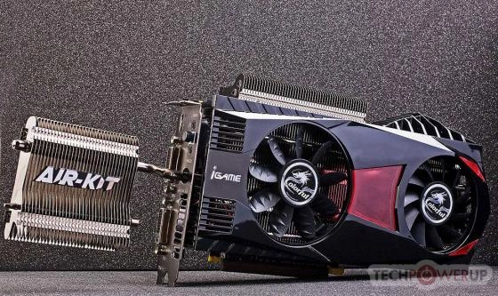Colorful iGames 560, enfin un barbecue utile !