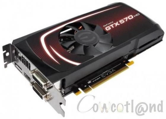Une 570 avec 2.5 Go de m�moire chez EVGA
