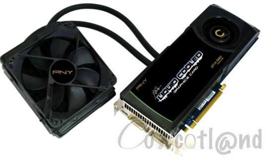 PNY passe ses GTX 580 � l'eau, mais aussi le CPU