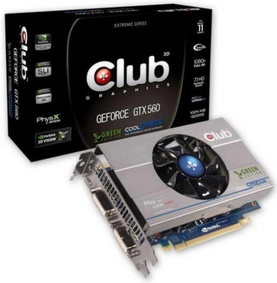 Une 560 Ti pour Hulk chez Club 3D