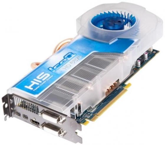 Une HD 6870 avec la glace aux fesses chez HIS