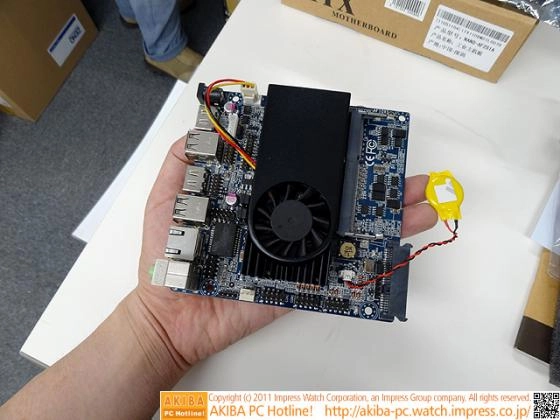 Micputer NANO-AF2S1A, du Fusion en Nano-ITX