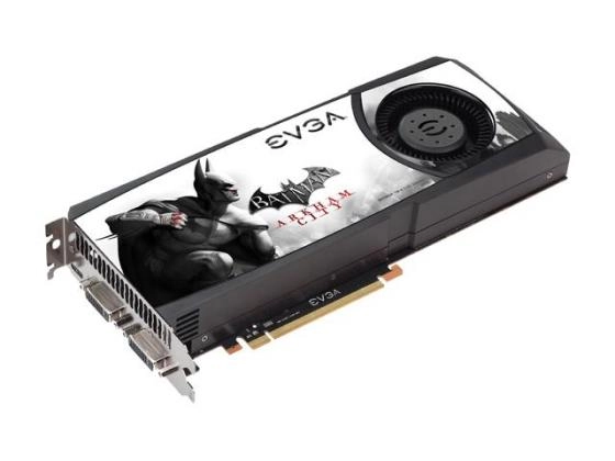 EVGA : Une 580 avec un autocollant Batman