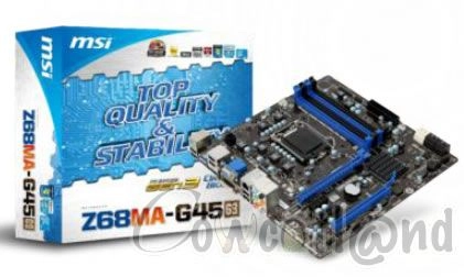 MSI : Micro ATX et PCI EX gen 3.0