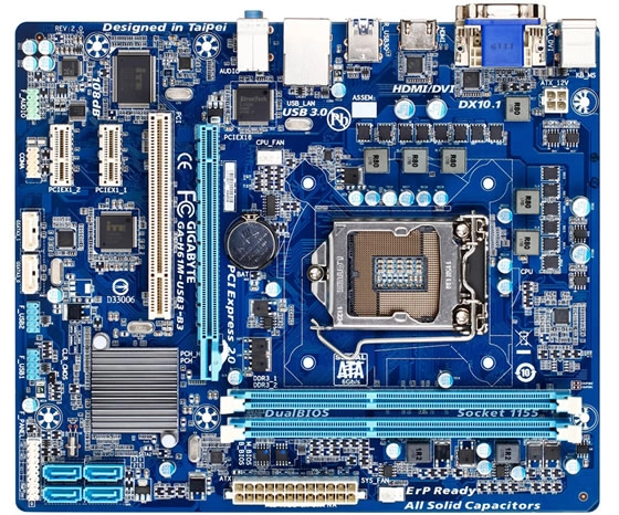 La petite GA-H61M-USB3-B3 passe en Rev 2.0