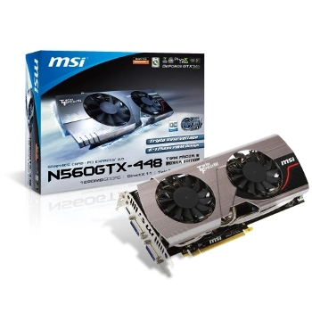MSI a aussi une nouvelle GTX 560