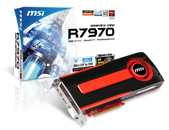 MSI pr�sente sa HD 7970