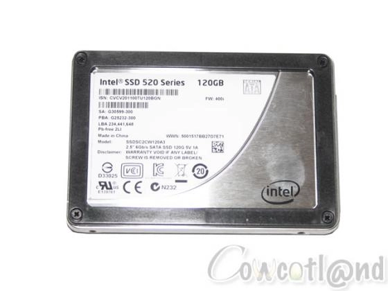 [Cowcotland] Test SSD Intel 520 120 Go