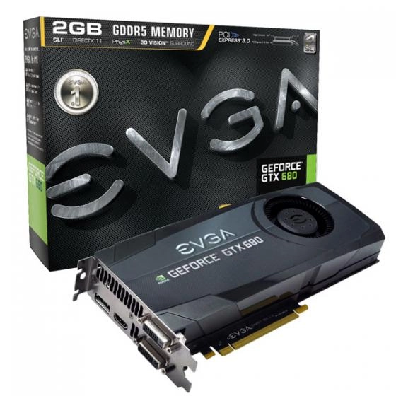 EVGA : deux GTX 680 Superclocked