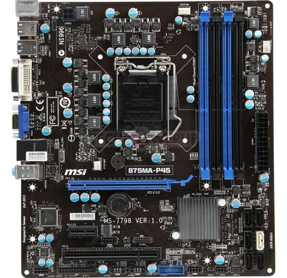 Une nouvelle petite CM en B75 chez MSI