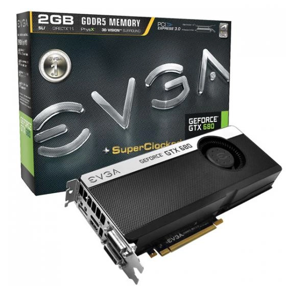 EVGA va signer la GTX 680