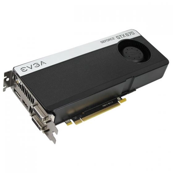 EVGA : cinq GTX 670