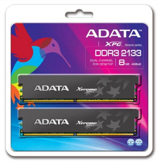 A Data : 8 ou 16 Go � 2133 MHz