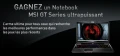 Gagnez un Notebook MSI GT Series grâce à Nvidia France